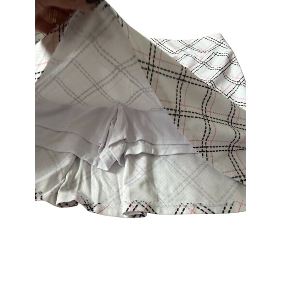 CORAL BAY Plaid Golf Tennis Pickleball Active Skort Size XL Petite - Picture 5 of 8